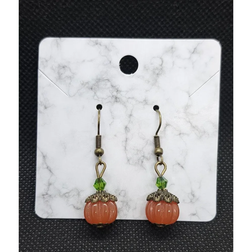 Fall Earring Bundle – Set of 3 Pairs | Autumn Leaf & Pumpkin Designs